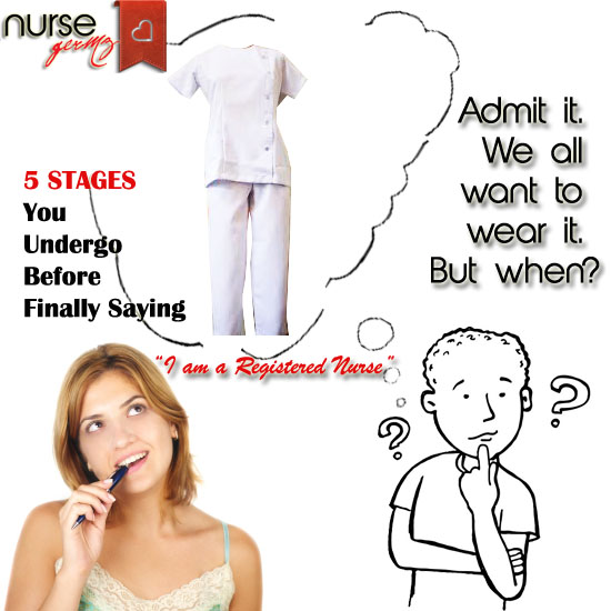 5 stages, registered nurse, nurse, nurse job, job, nurse challenge